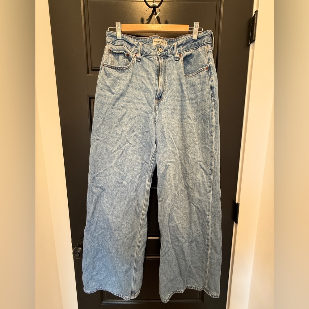 Curve Love High Rise Wide Leg Jeans